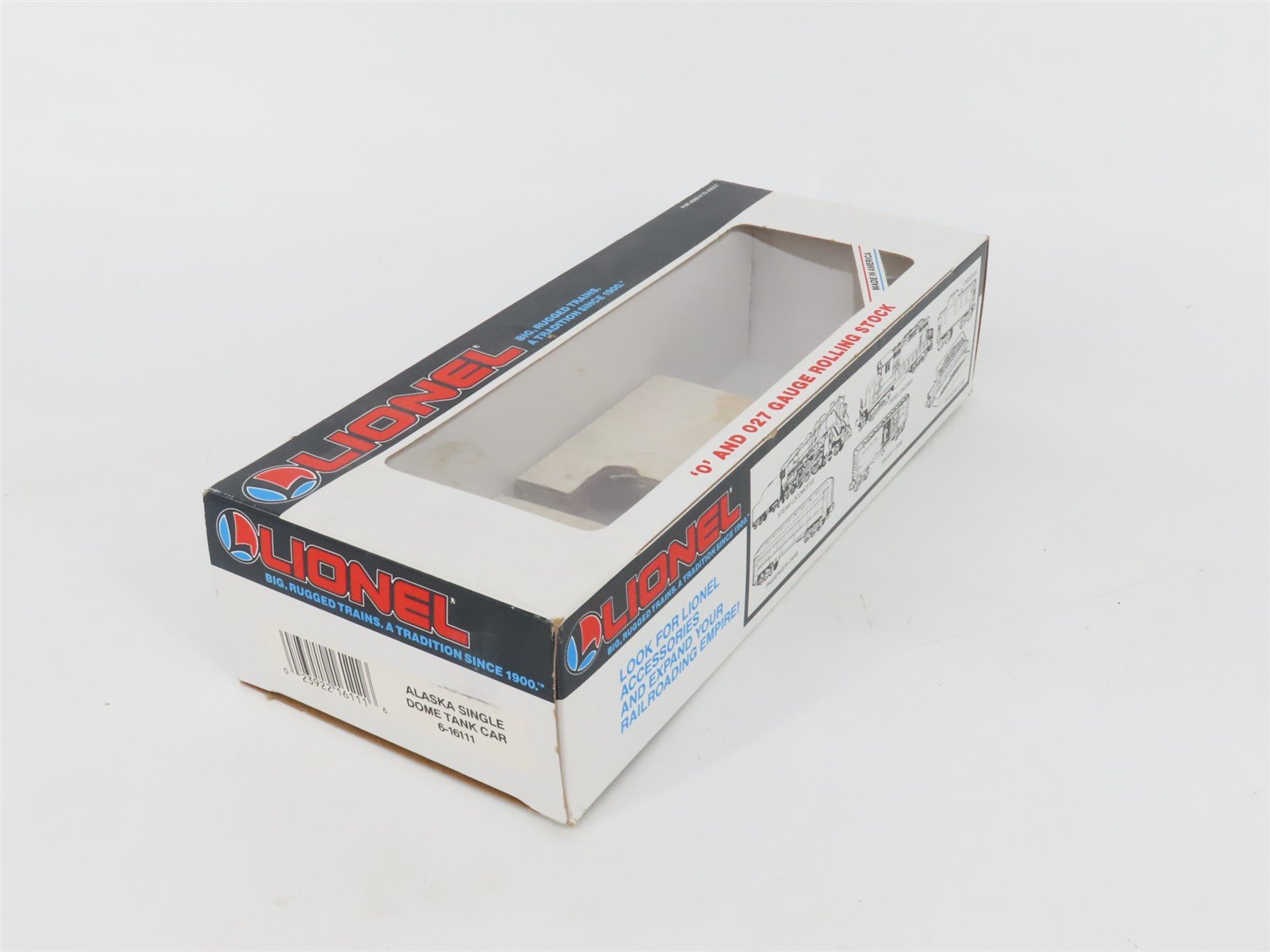 O Gauge 3-Rail Lionel 6-16111 ARR Alaska Railroad Single Dome Tankcar #16111