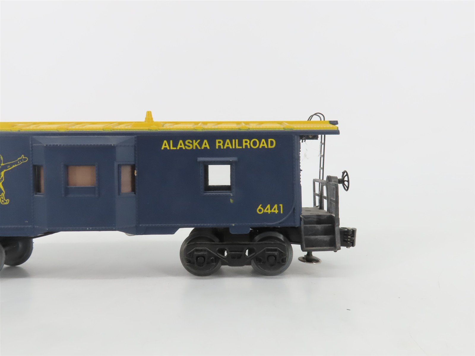 O Gauge 3-Rail Lionel 6-6441 ARR Alaska Railroad Bay Window Caboose #6441