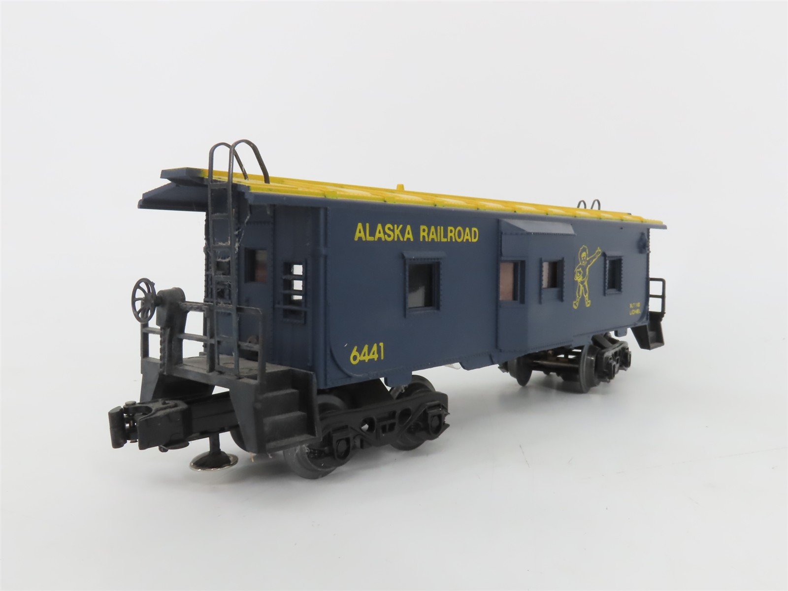 O Gauge 3-Rail Lionel 6-6441 ARR Alaska Railroad Bay Window Caboose #6441
