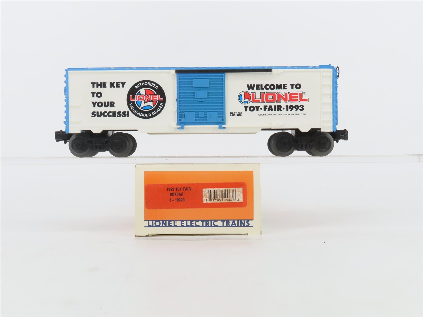 O Gauge 3-Rail Lionel 6-19923 1993 Toyfair Boxcar