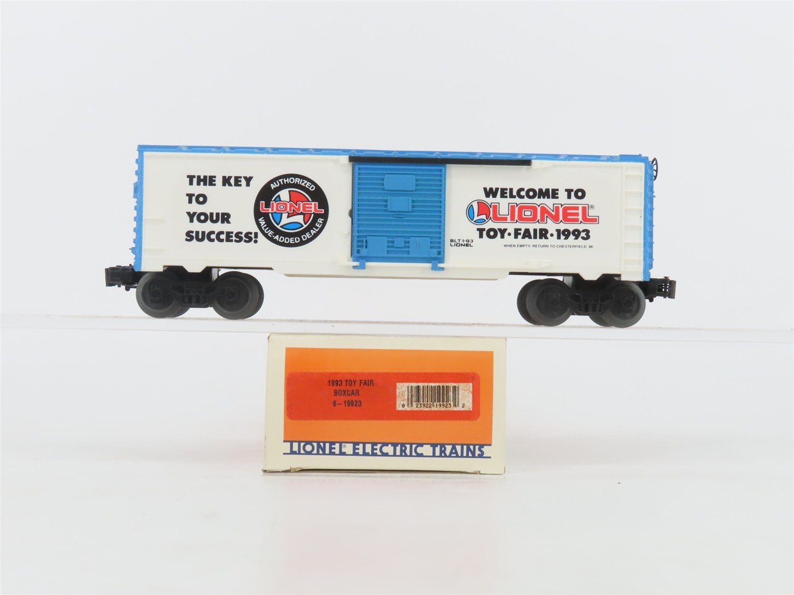 O Gauge 3-Rail Lionel 6-19923 1993 Toyfair Boxcar