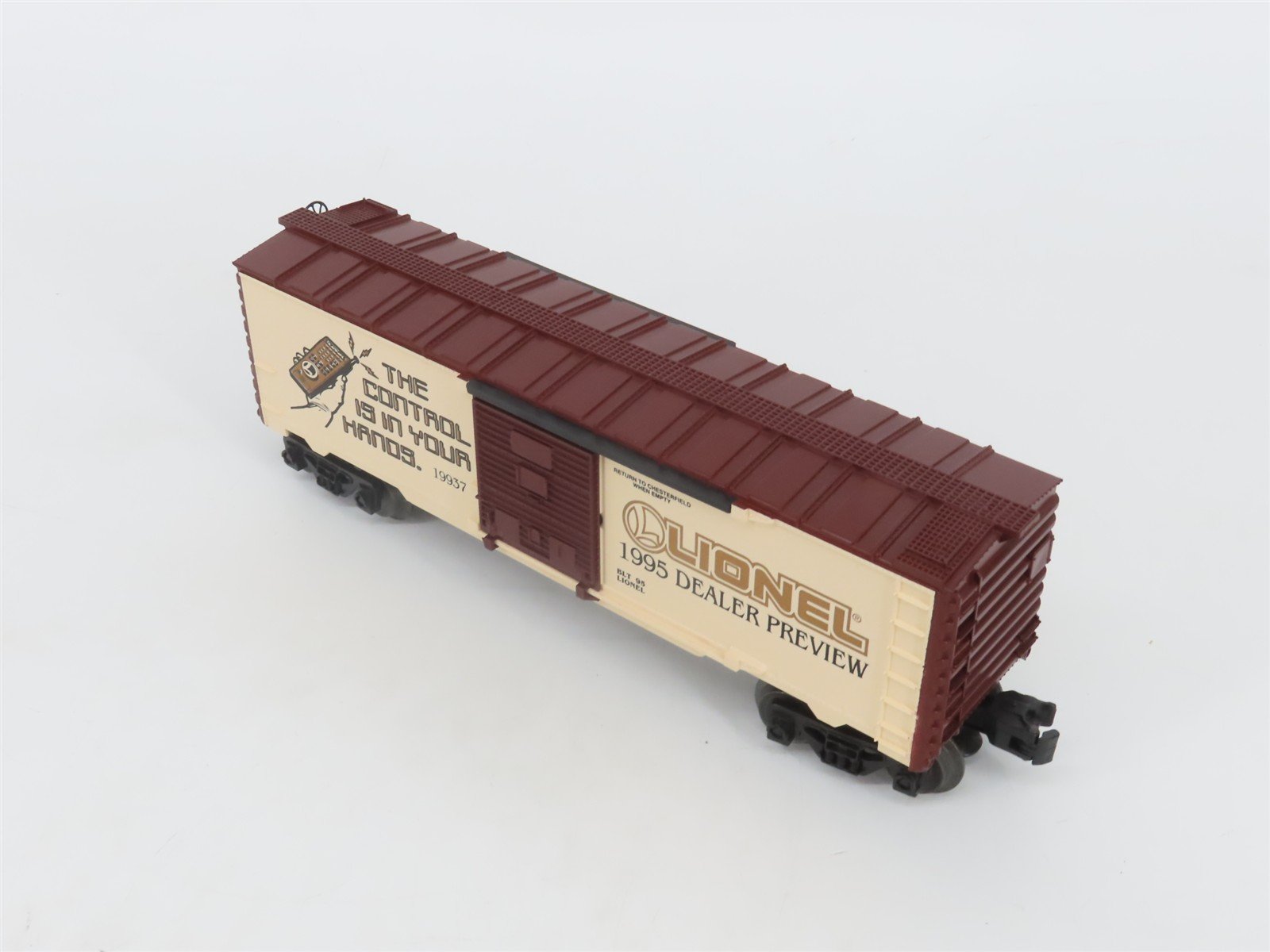 O Gauge 3-Rail Lionel 6-19937 1995 Toy Fair Boxcar #19937