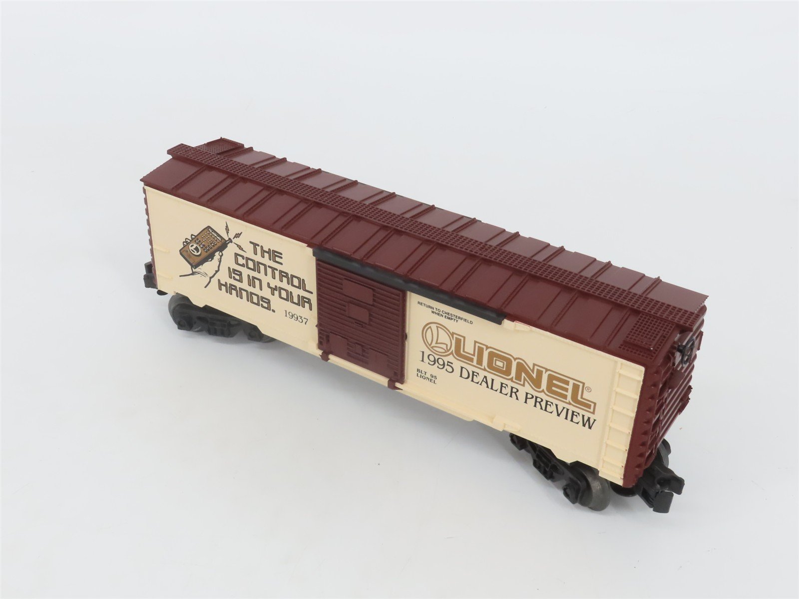 O Gauge 3-Rail Lionel 6-19937 1995 Toy Fair Boxcar #19937