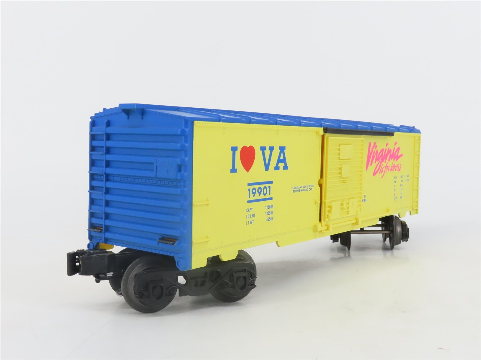 O Gauge 3-Rail Lionel 6-19901 I Love Virginia Boxcar #19901