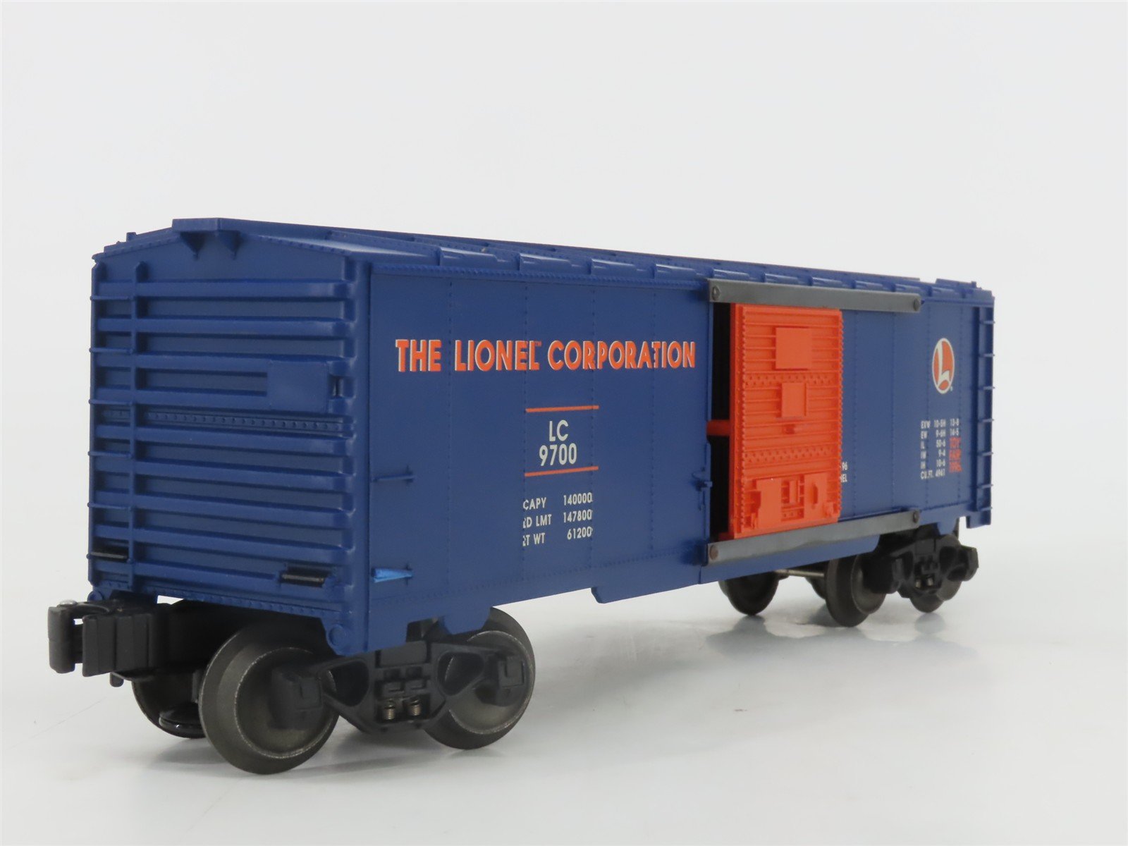 O Gauge 3-Rail Lionel 71-2714-200 LC Lionel Corporation Boxcar #9700