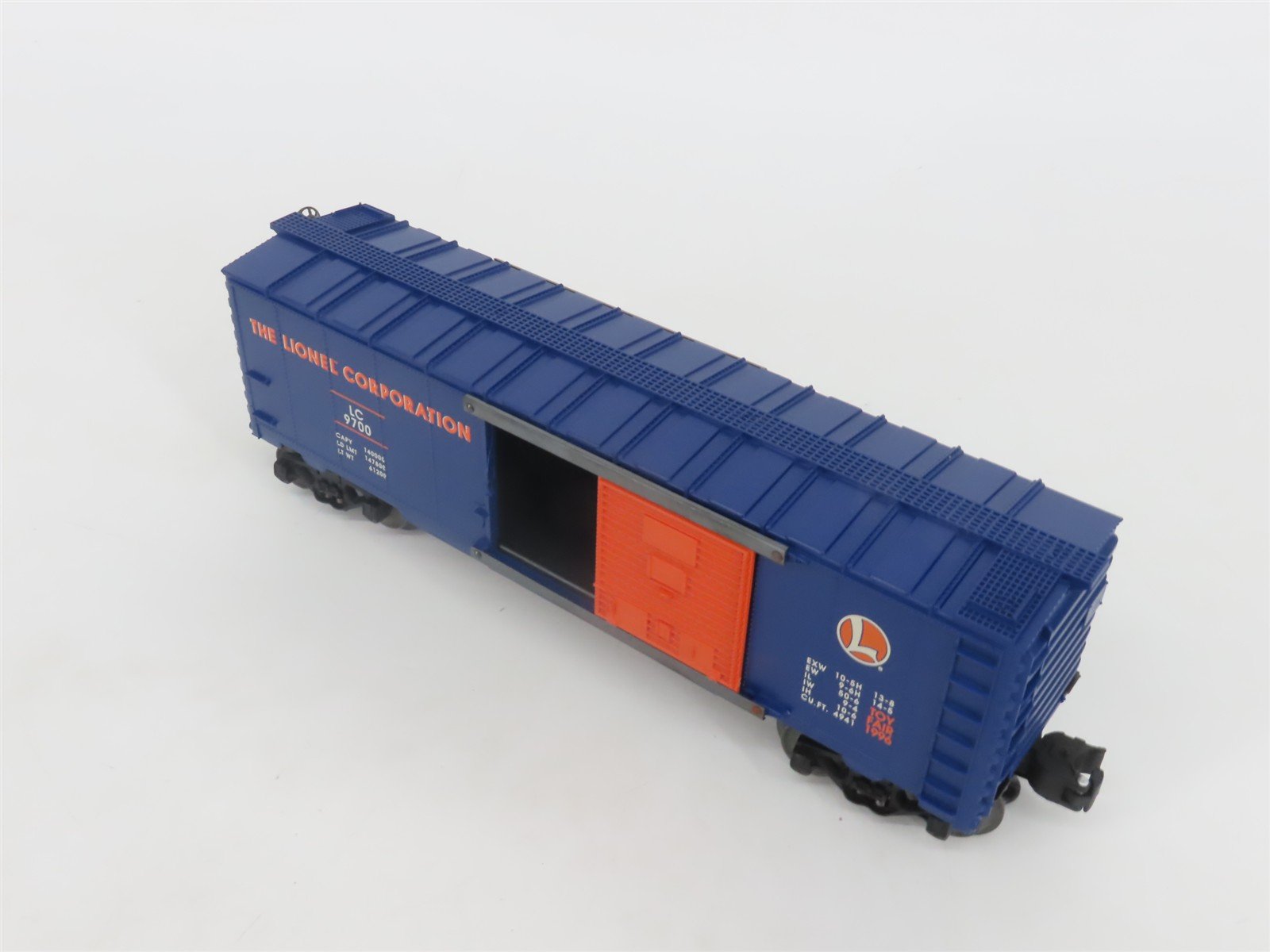 O Gauge 3-Rail Lionel 71-2714-200 LC Lionel Corporation Boxcar #9700