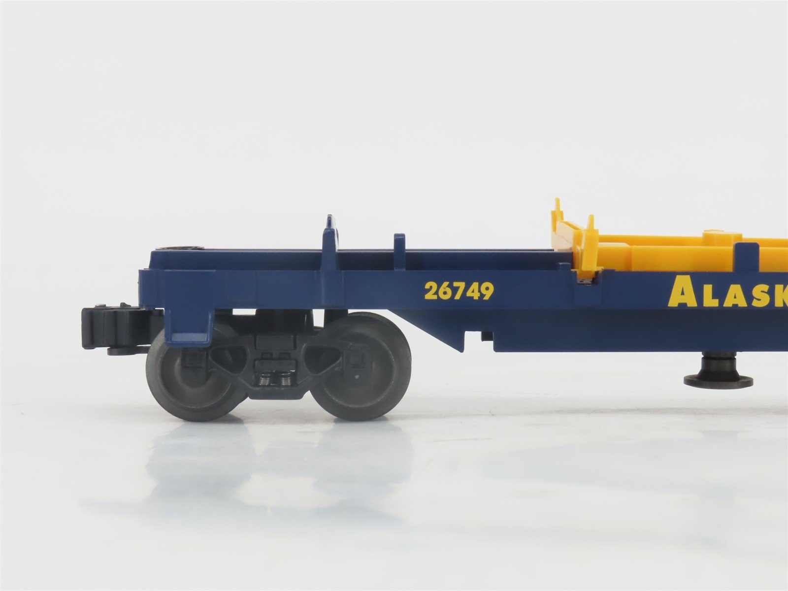 O Gauge 3-Rail Lionel 6-26749 ARR Alaska Log Dumb Car #26749 w/Log Loads
