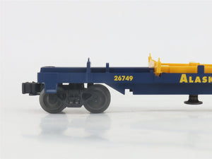 O Gauge 3-Rail Lionel 6-26749 ARR Alaska Log Dumb Car #26749 w/Log Loads