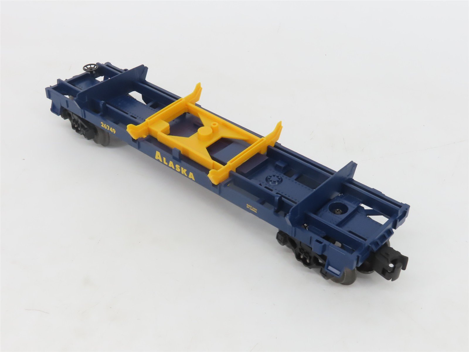 O Gauge 3-Rail Lionel 6-26749 ARR Alaska Log Dumb Car #26749 w/Log Loads