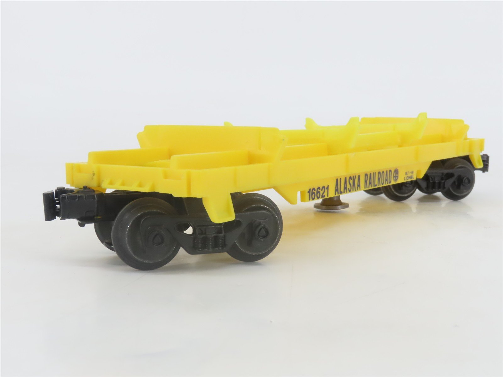 O Gauge 3-Rail Lionel 6-16621 ARR Alaska Log Dumb Car #16621 w/Log Loads