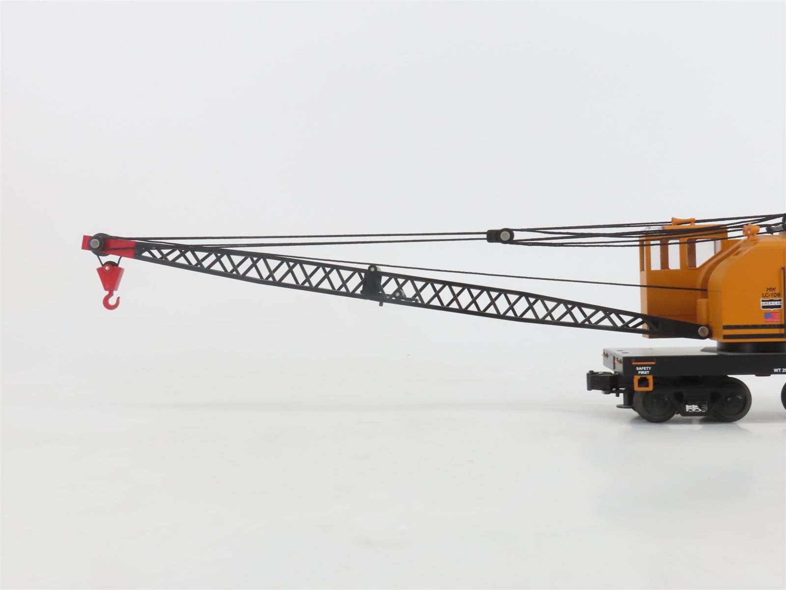 O Gauge 3-Rail MTH 30-7966 ARR Alaska Railroad American Crane #LC-108