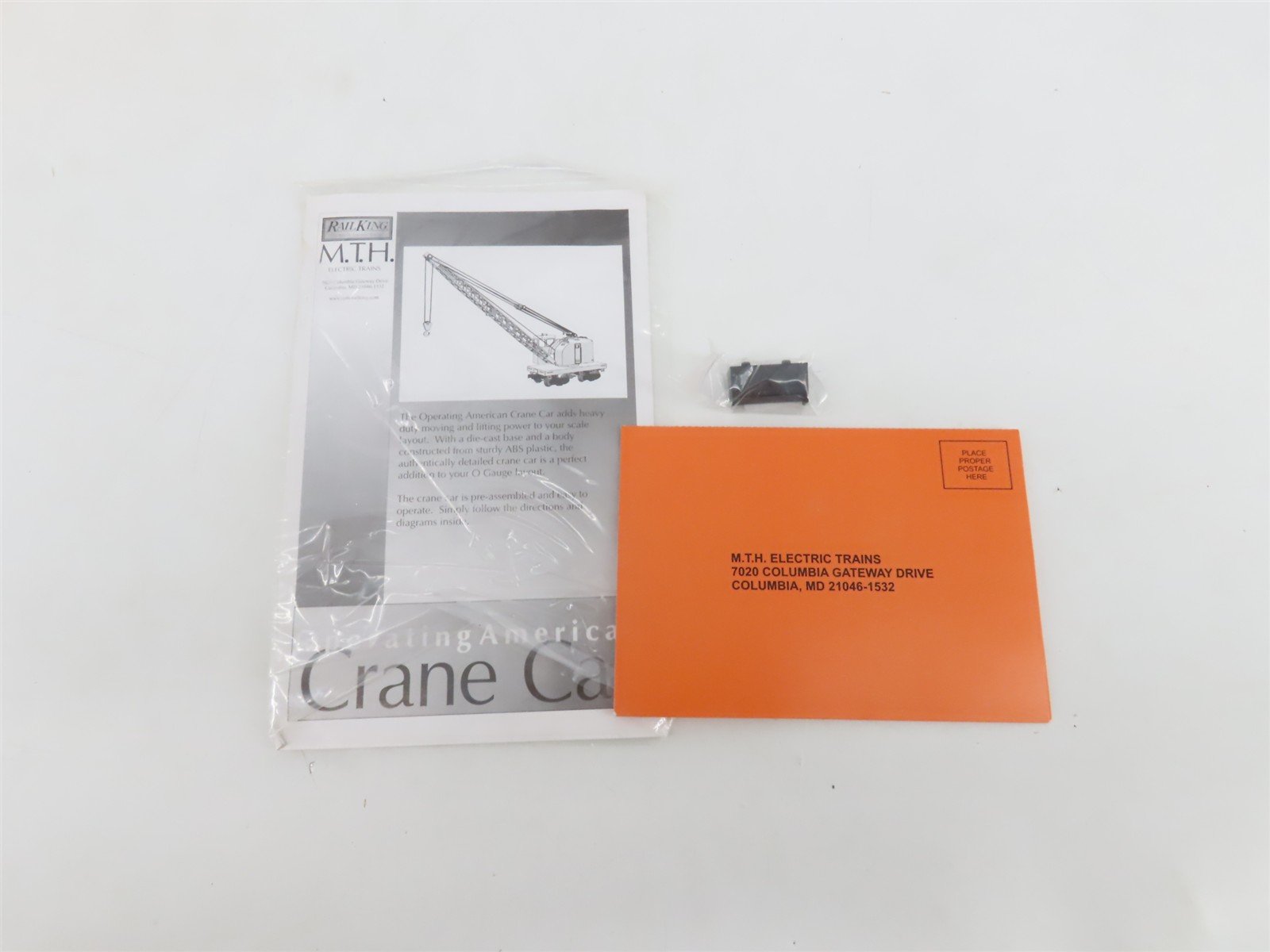 O Gauge 3-Rail MTH 30-7966 ARR Alaska Railroad American Crane #LC-108
