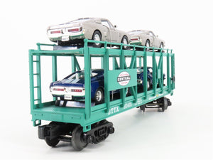 O 3-Rail MTH 30-76383 NYC New York Central Auto Carrier #913405 w/4 Mustang Cars
