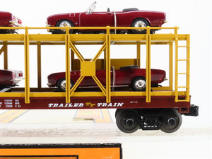 O Gauge 3-Rail MTH 30-76310 UP Auto Carrier #911530 w/ERTL Corvair Monzas Cars