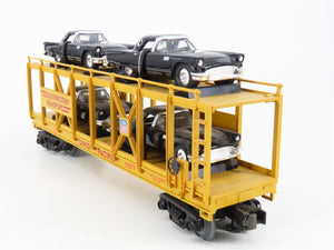 O Gauge 3-Rail MTH 30-76268 UP Auto Carrier #11071 w/ERTL Ford Thunderbird Cars