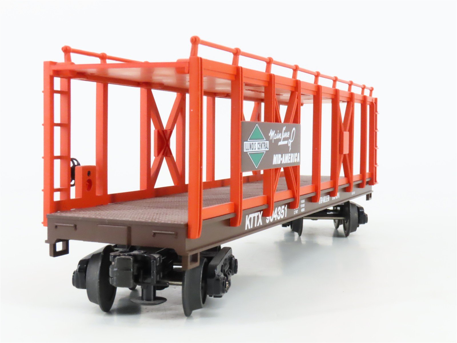 O Gauge 3-Rail MTH 30-76141 IC Illinois Central Auto Carrier #904351