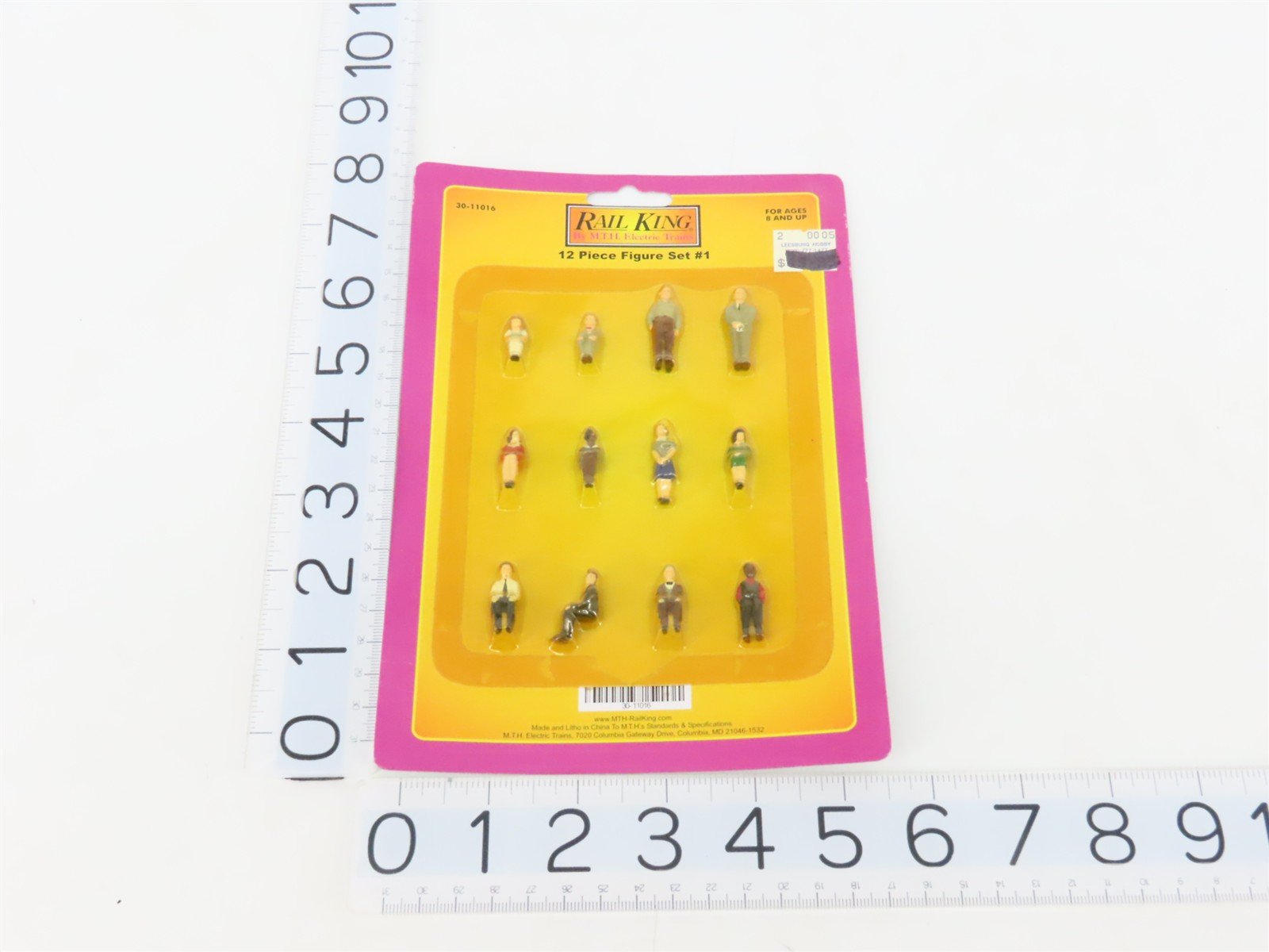 LOT of 3 O Scale MTH 30-11016 12 Piece Figure Set #1 Packs