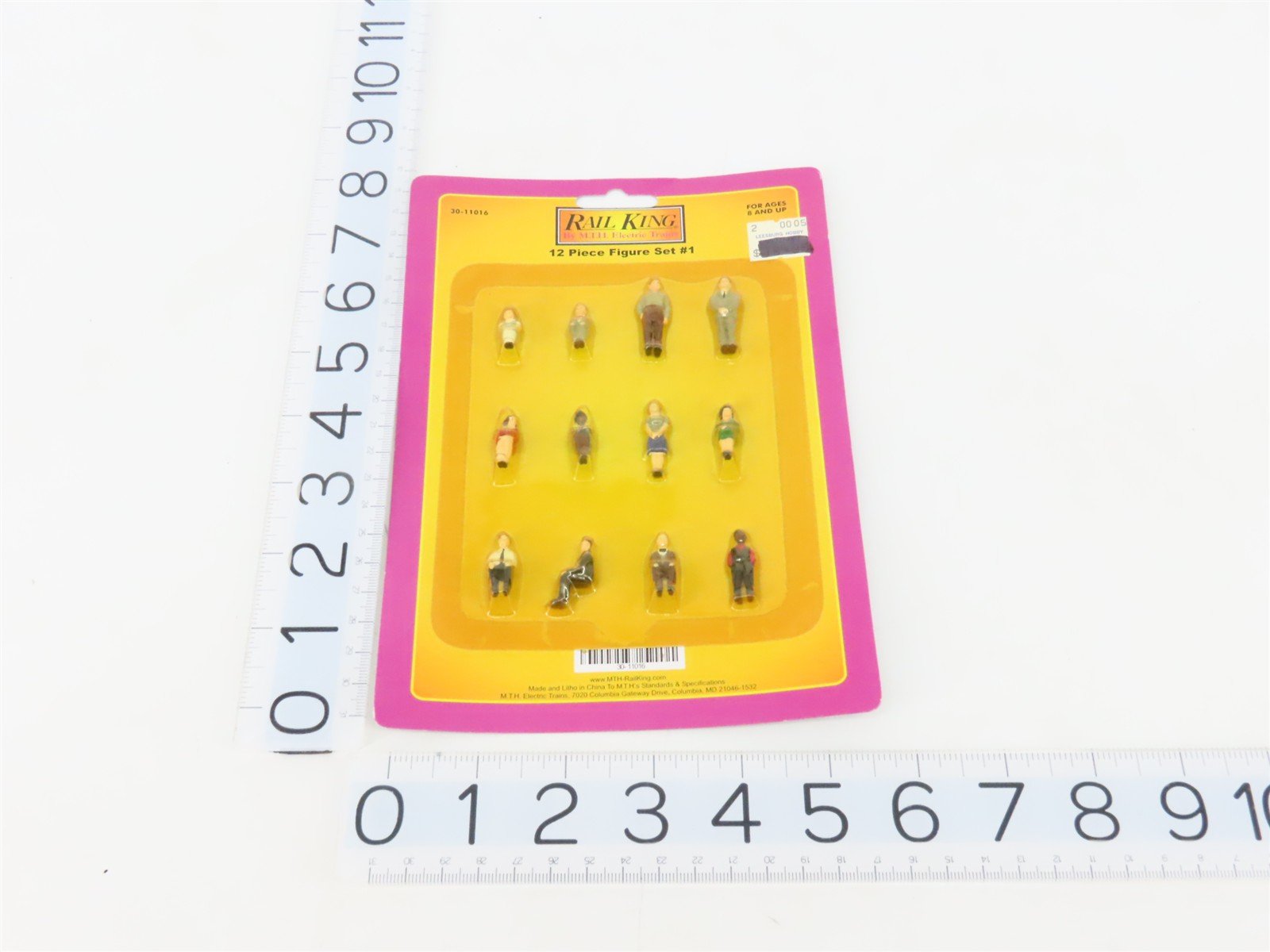 LOT of 3 O Scale MTH 30-11016 12 Piece Figure Set #1 Packs
