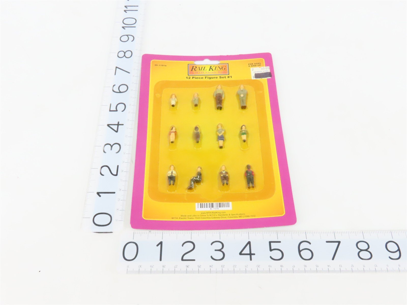 LOT of 3 O Scale MTH 30-11016 12 Piece Figure Set #1 Packs