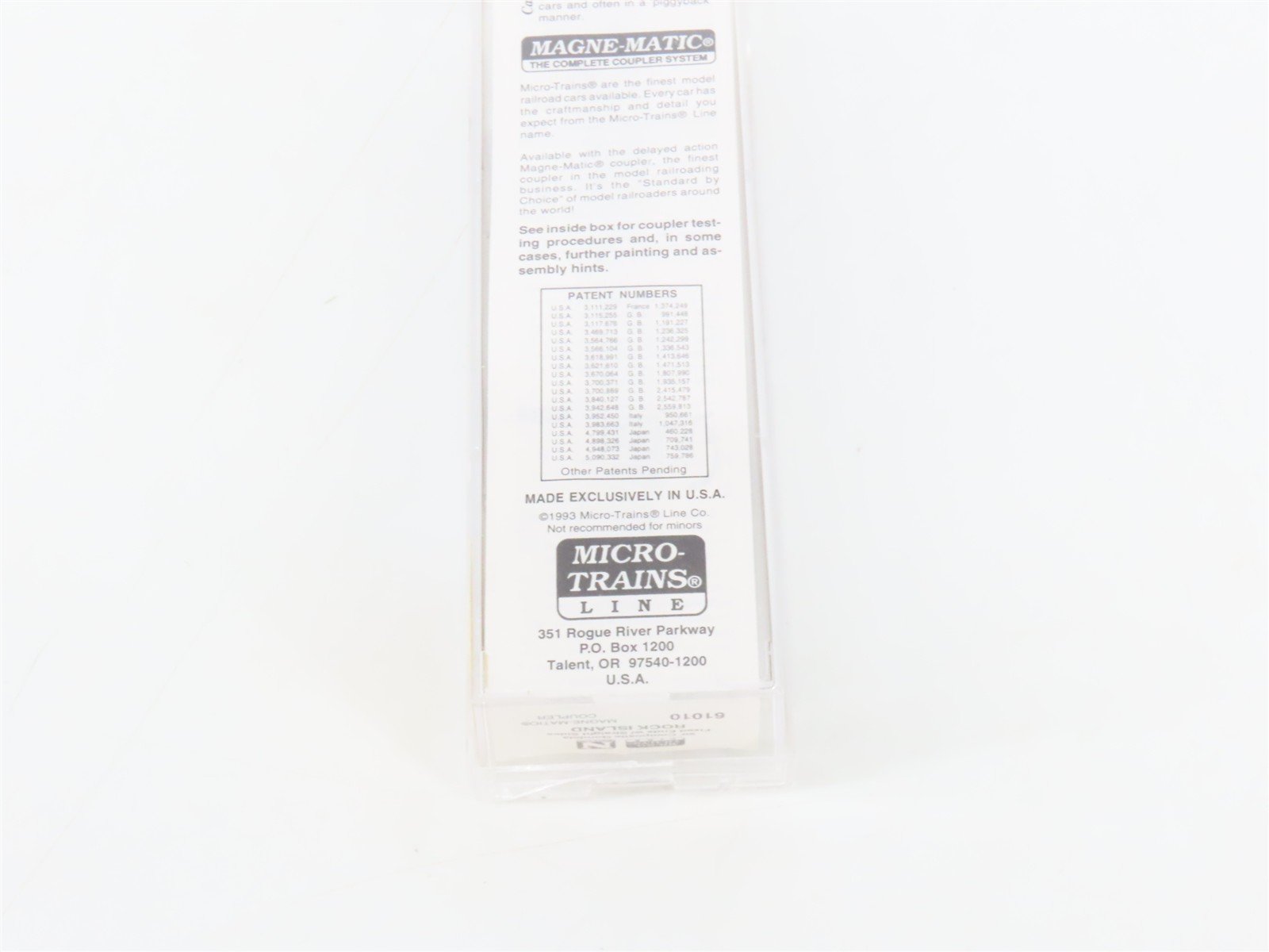 N Micro-Trains MTL 61010 RI Rock Island 50' Composite Fixed-End Gondola #187507