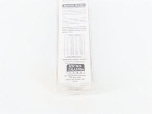 N Micro-Trains MTL 61010 RI Rock Island 50' Composite Fixed-End Gondola #187507