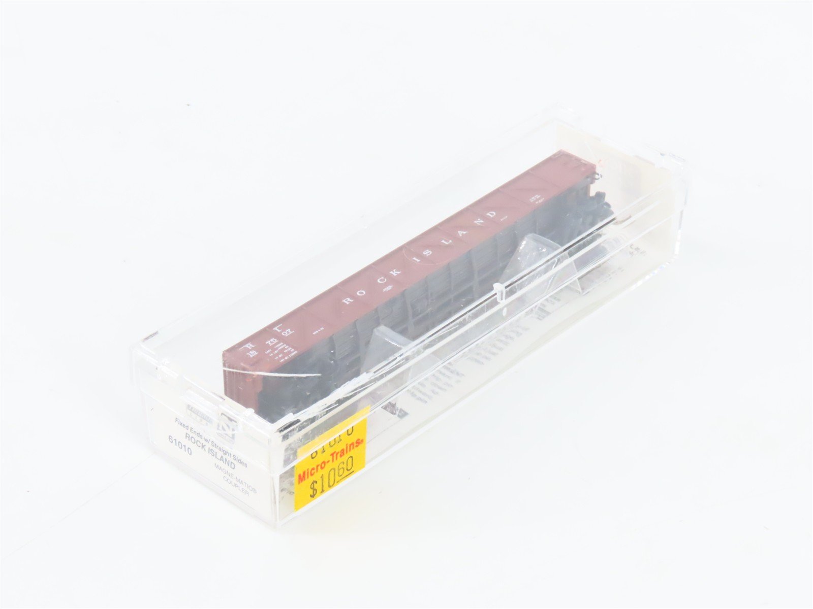 N Micro-Trains MTL 61010 RI Rock Island 50' Composite Fixed-End Gondola #187507