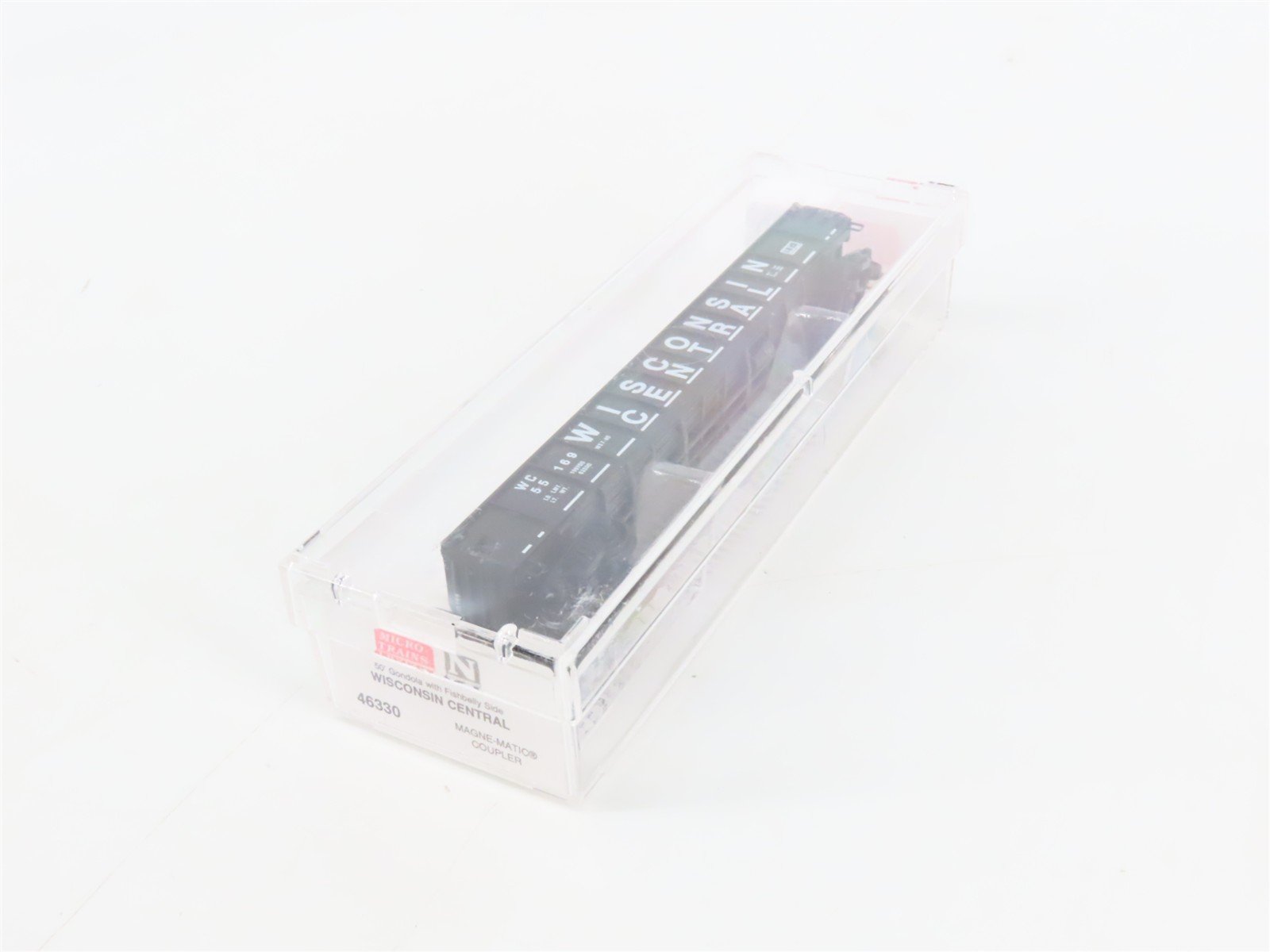 N Scale Micro-Trains MTL 46330 WC Wisconsin Central 50' Gondola #55169