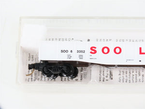 N Scale Micro-Trains MTL 46240 SOO Line 50' Drop-End Gondola #63352