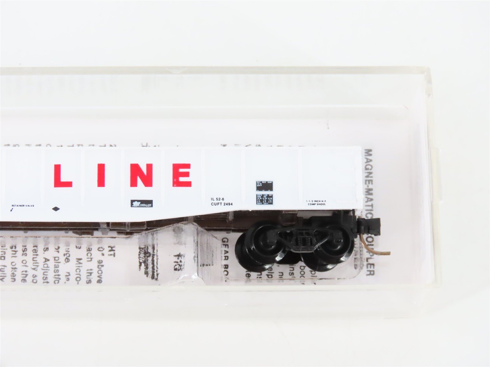 N Scale Micro-Trains MTL 46240 SOO Line 50' Drop-End Gondola #63352