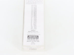 N Scale Micro-Trains MTL 46240 SOO Line 50' Drop-End Gondola #63352