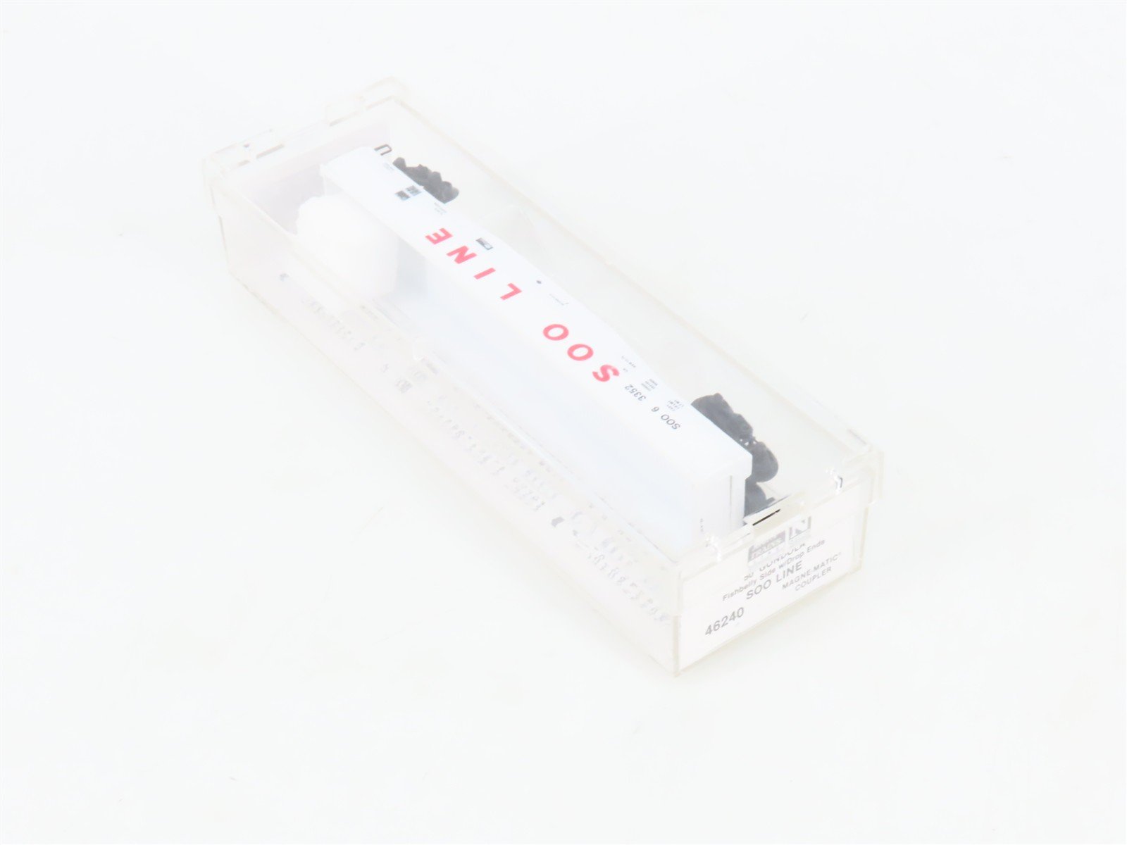 N Scale Micro-Trains MTL 46240 SOO Line 50' Drop-End Gondola #63352