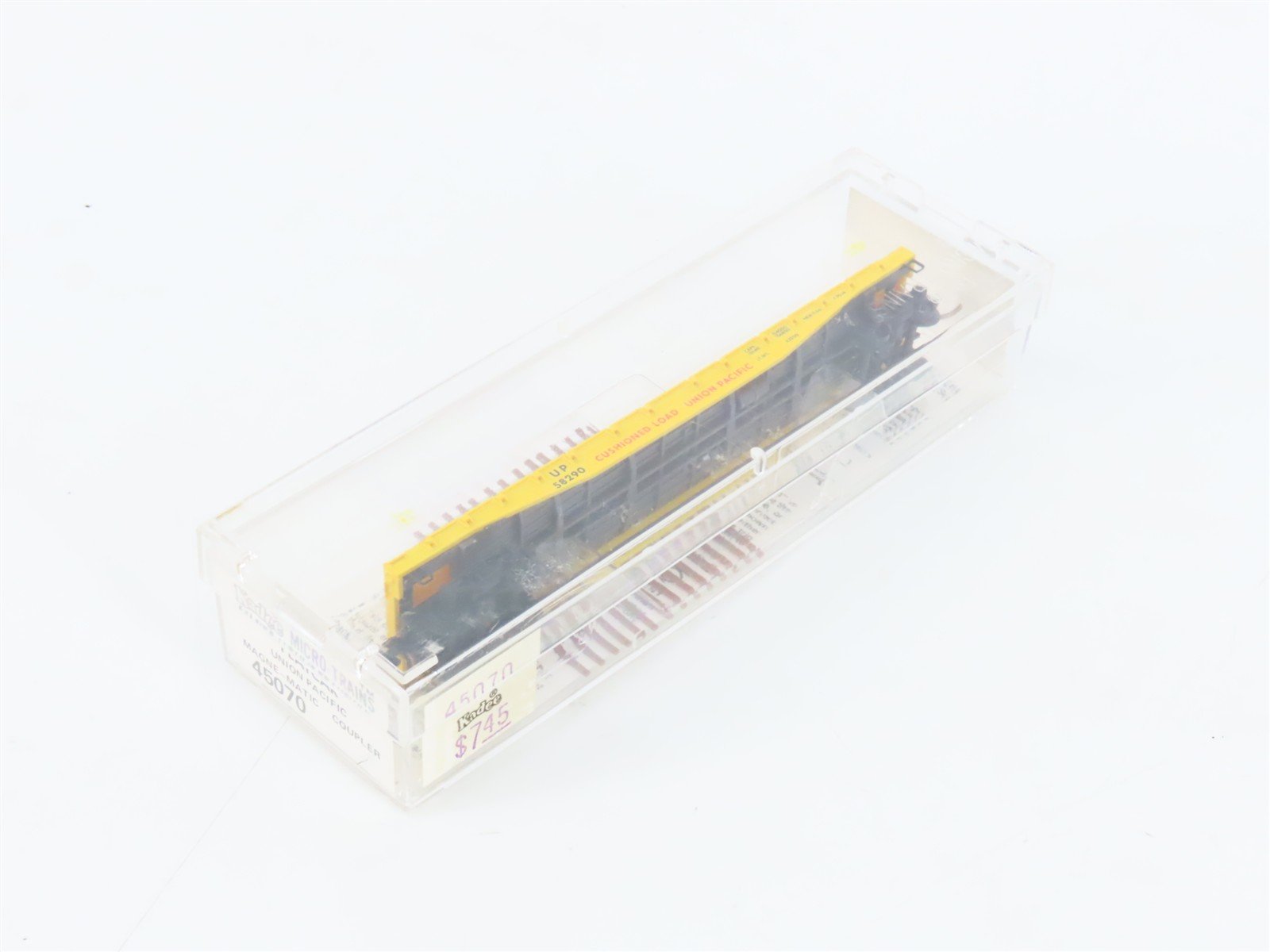N Scale Kadee Micro-Trains MTL 45070 UP Union Pacific 50' Flat Car #58290