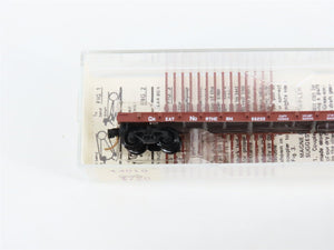 N Scale Kadee Micro-Trains MTL 44010 GN Great Northern 50' Flat Car #66200