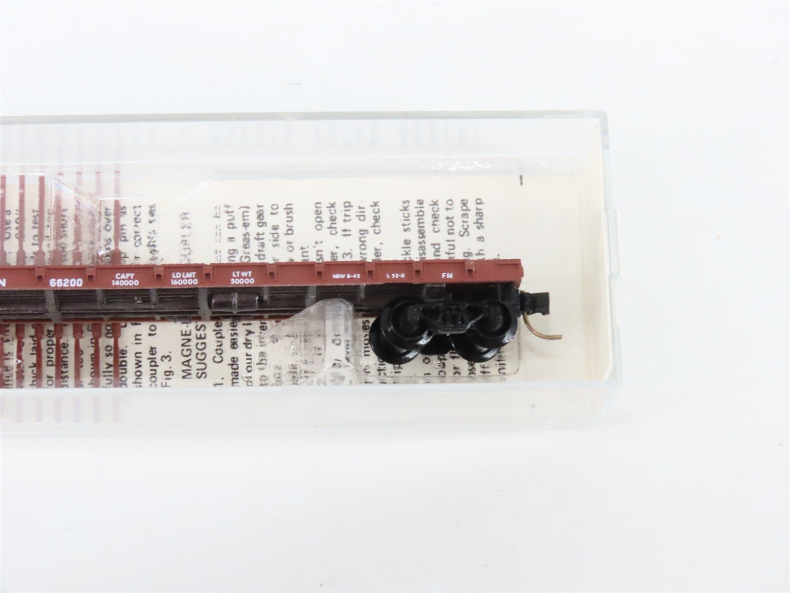 N Scale Kadee Micro-Trains MTL 44010 GN Great Northern 50' Flat Car #66200