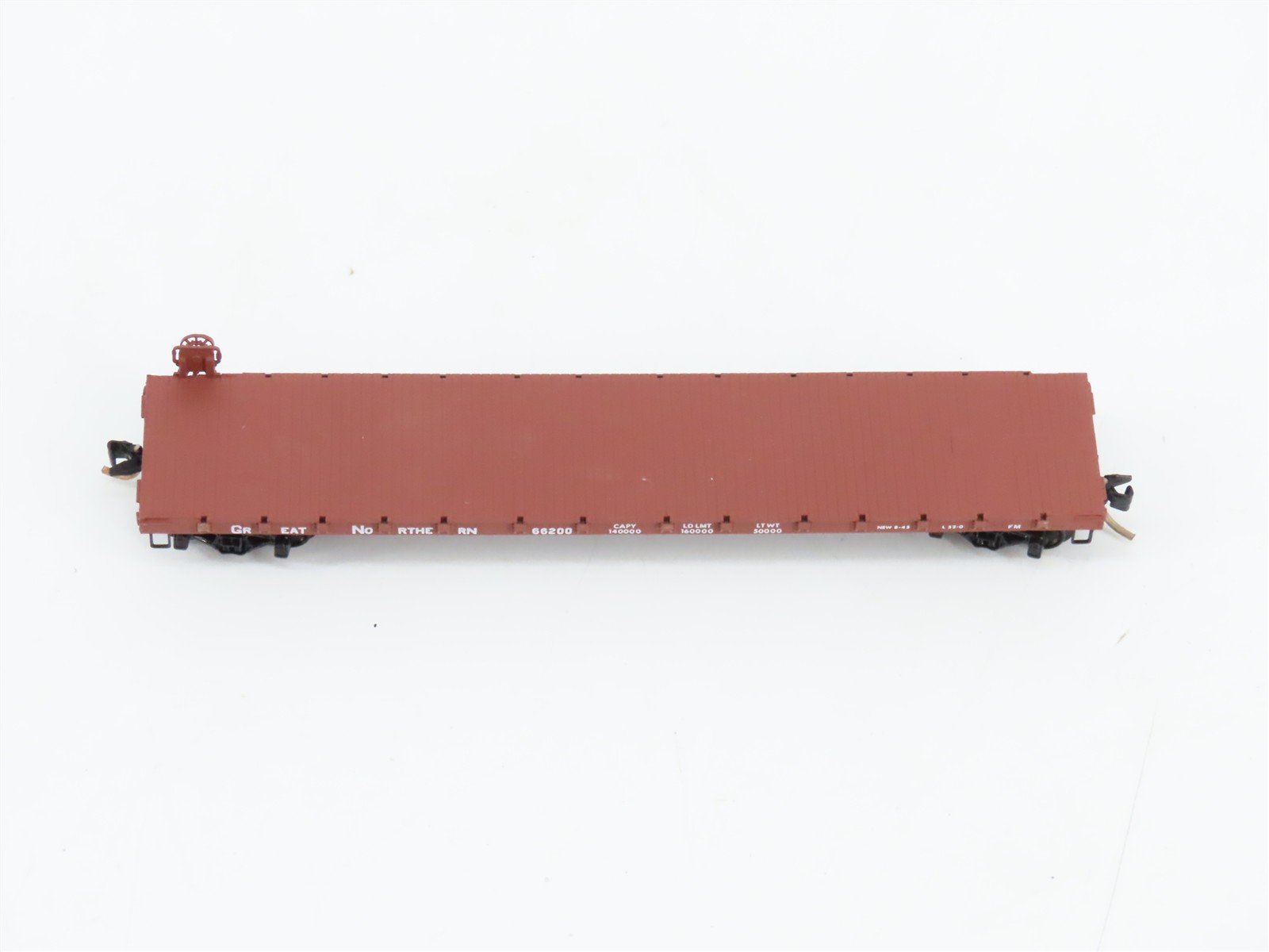 N Scale Kadee Micro-Trains MTL 44010 GN Great Northern 50' Flat Car #66200