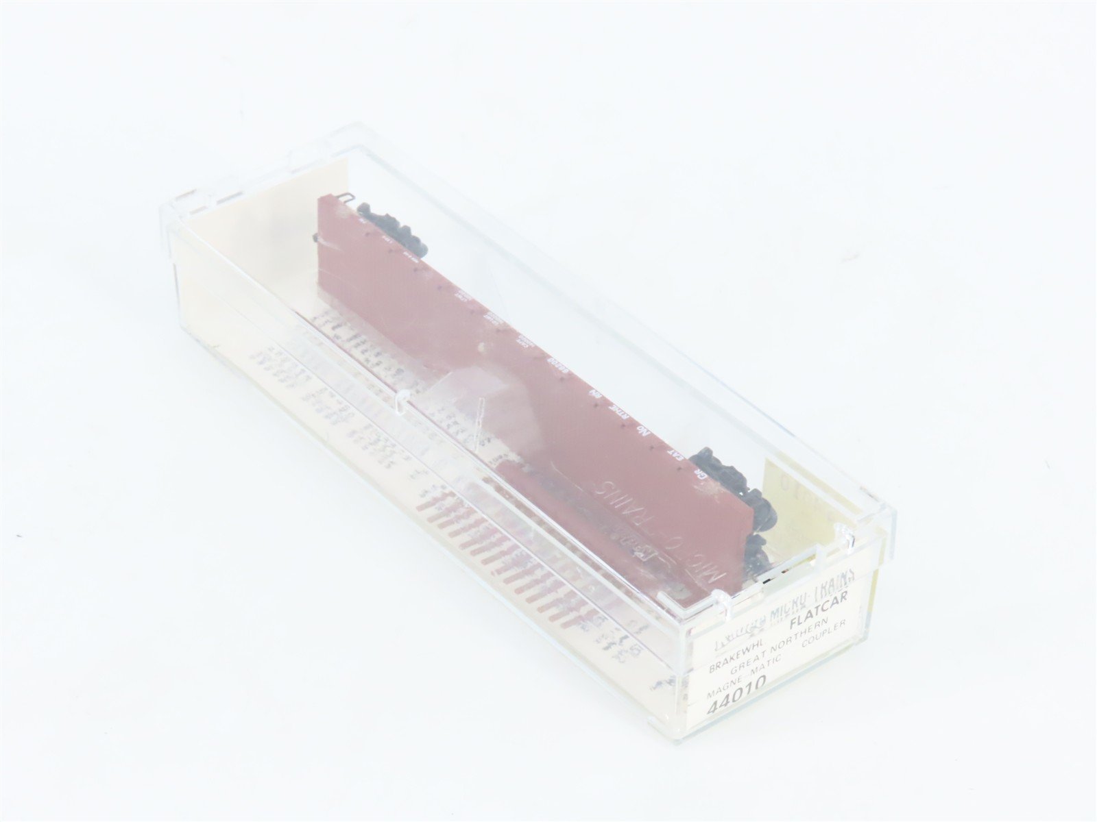 N Scale Kadee Micro-Trains MTL 44010 GN Great Northern 50' Flat Car #66200