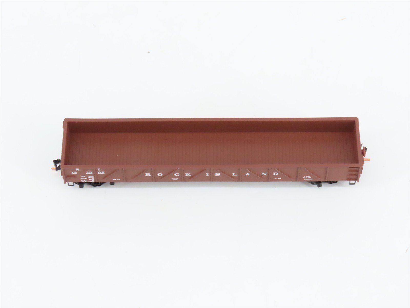 N Micro-Trains MTL 61010 RI Rock Island 50' Composite Fixed-End Gondola #187509