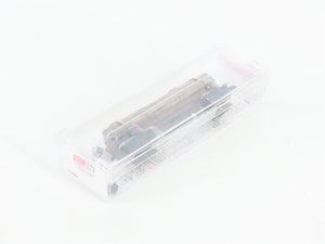 N Scale Micro-Trains MTL 113040 Unlettered 40' Skeleton Log Car w/ Log Load