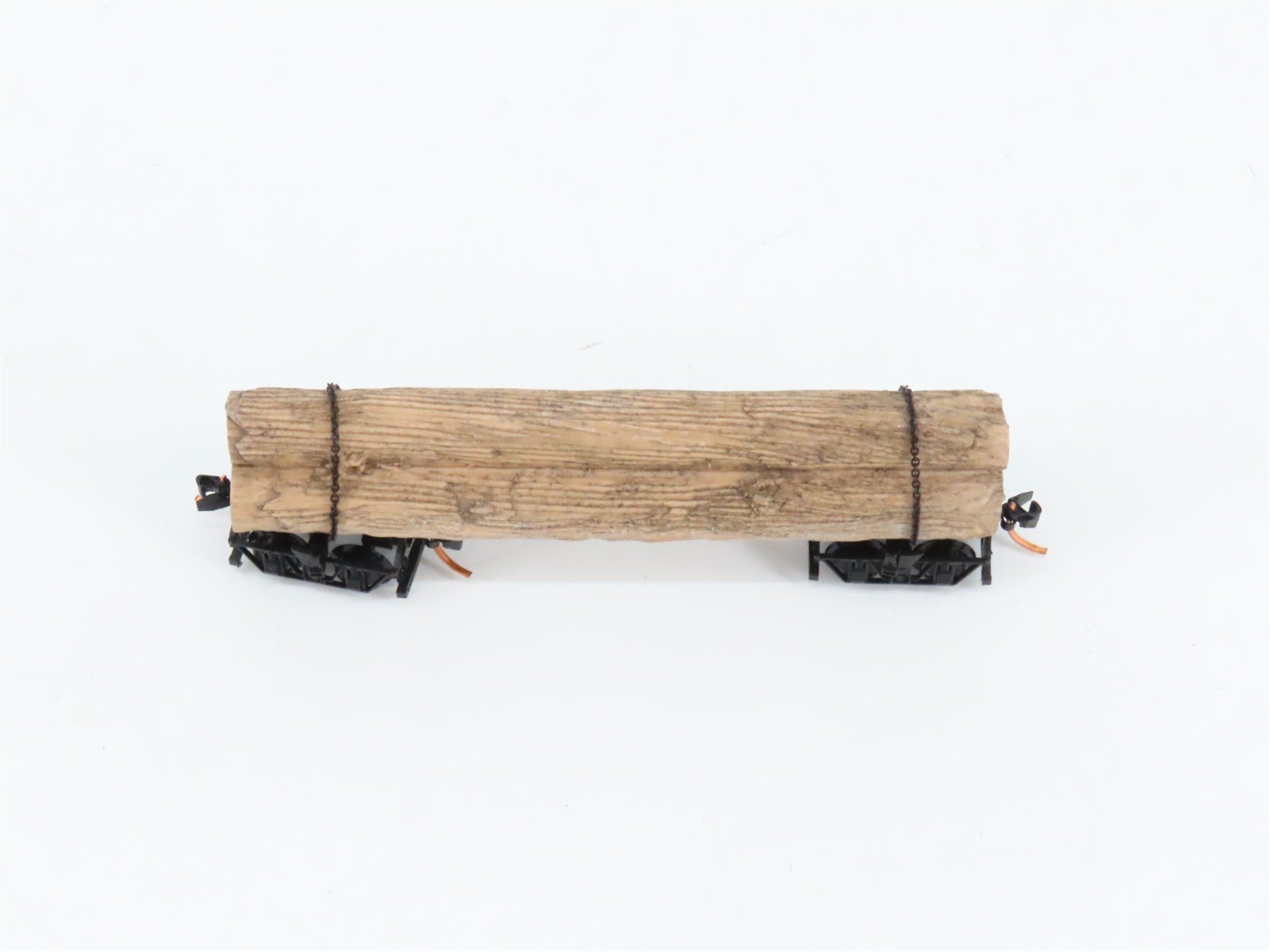 N Scale Micro-Trains MTL 11300720 Unlettered Disconnect Log Car w/ Log Load