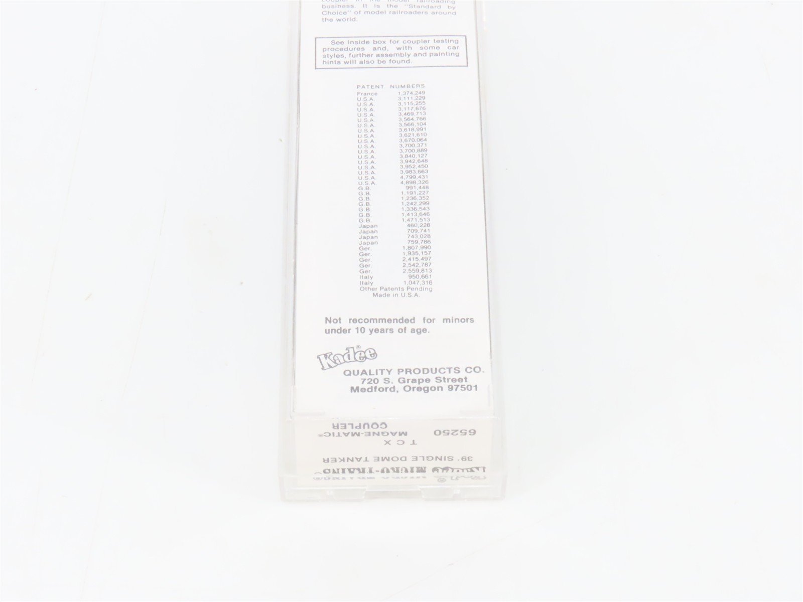 N Scale Kadee Micro-Trains MTL 65250 TCX 39' Single Dome Tank Car #3221