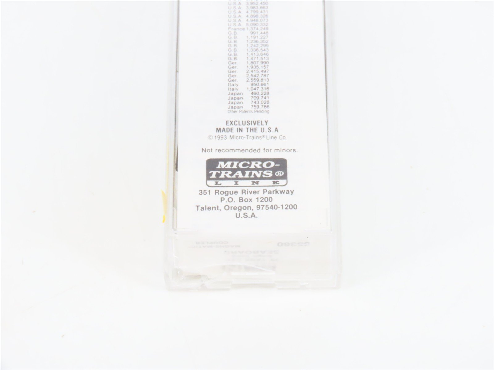 N Micro-Trains MTL 65360 SAL Seaboard Air Line 39' Single Dome Tank Car #073222