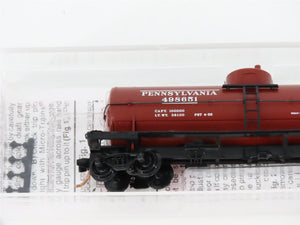 N Scale Micro-Trains MTL 65230 PRR Pennsylvania 39' Single Dome Tank Car #498651