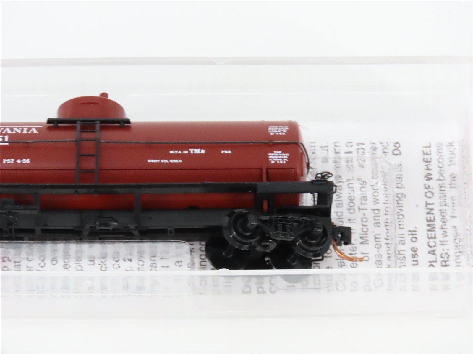 N Scale Micro-Trains MTL 65230 PRR Pennsylvania 39' Single Dome Tank Car #498651