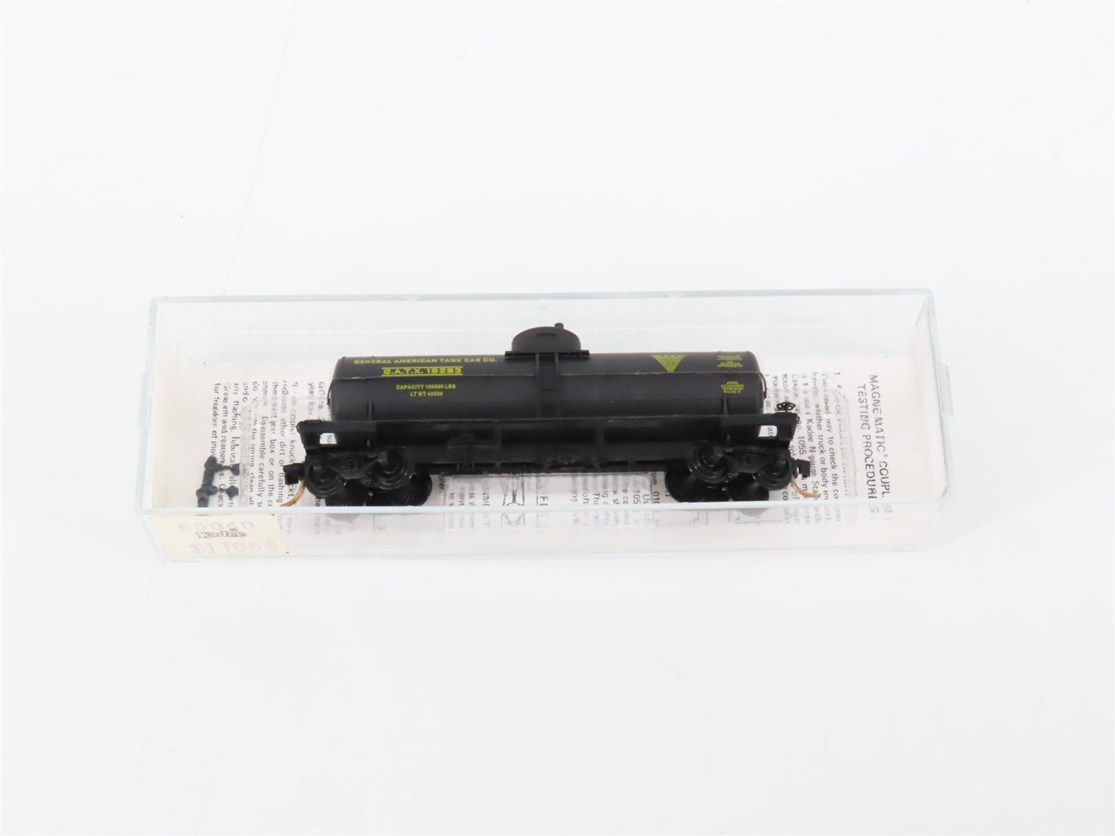 N Scale Kadee Micro-Trains MTL 65040 GATX 39' Single Dome Tank Car #19283