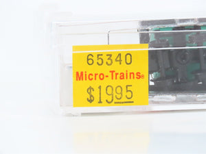 N Scale Micro-Trains MTL 65340 UP MofW Green 39' Single Dome Tank Car #908810