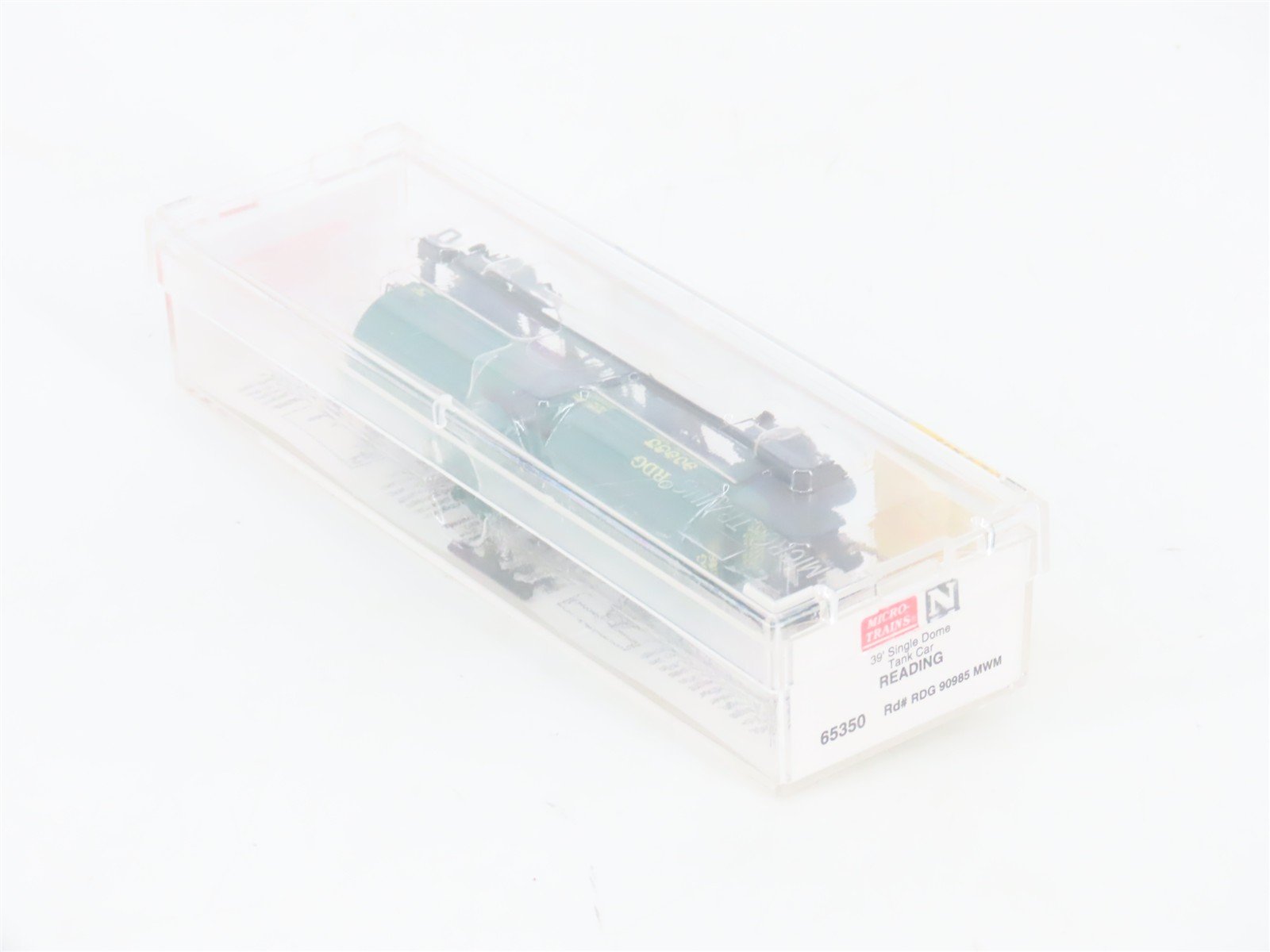 N Scale Micro-Trains MTL 65350 RDG Reading 39' Single Dome Tank Car #90985