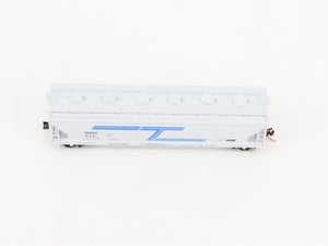 N Scale Micro-Trains MTL 93090 SMNX Solvay Minerals 3-Bay Covered Hopper #472
