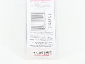 N Scale Micro-Trains MTL 93090 SMNX Solvay Minerals 3-Bay Covered Hopper #472
