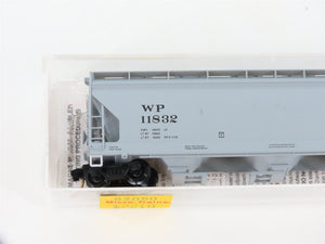N Scale Micro-Trains MTL 93050 WP Western Pacific 3-Bay Covered Hopper #11832