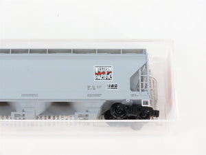N Scale Micro-Trains MTL 93050 WP Western Pacific 3-Bay Covered Hopper #11832